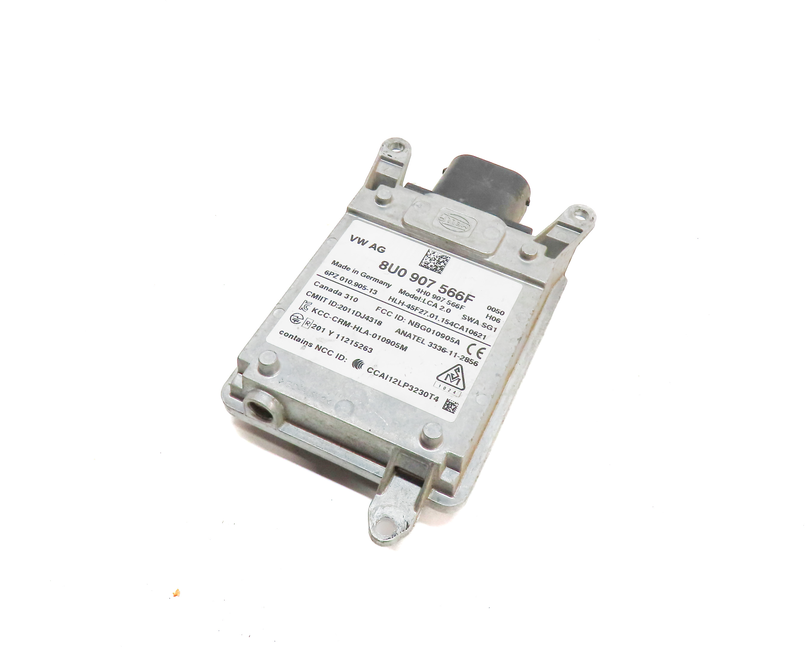 2015 AUDI Q3 (8U) REAR RIGHT DRIVER ASSIST BLIND SPOT RADAR SENSOR MODULE — exact item pictured